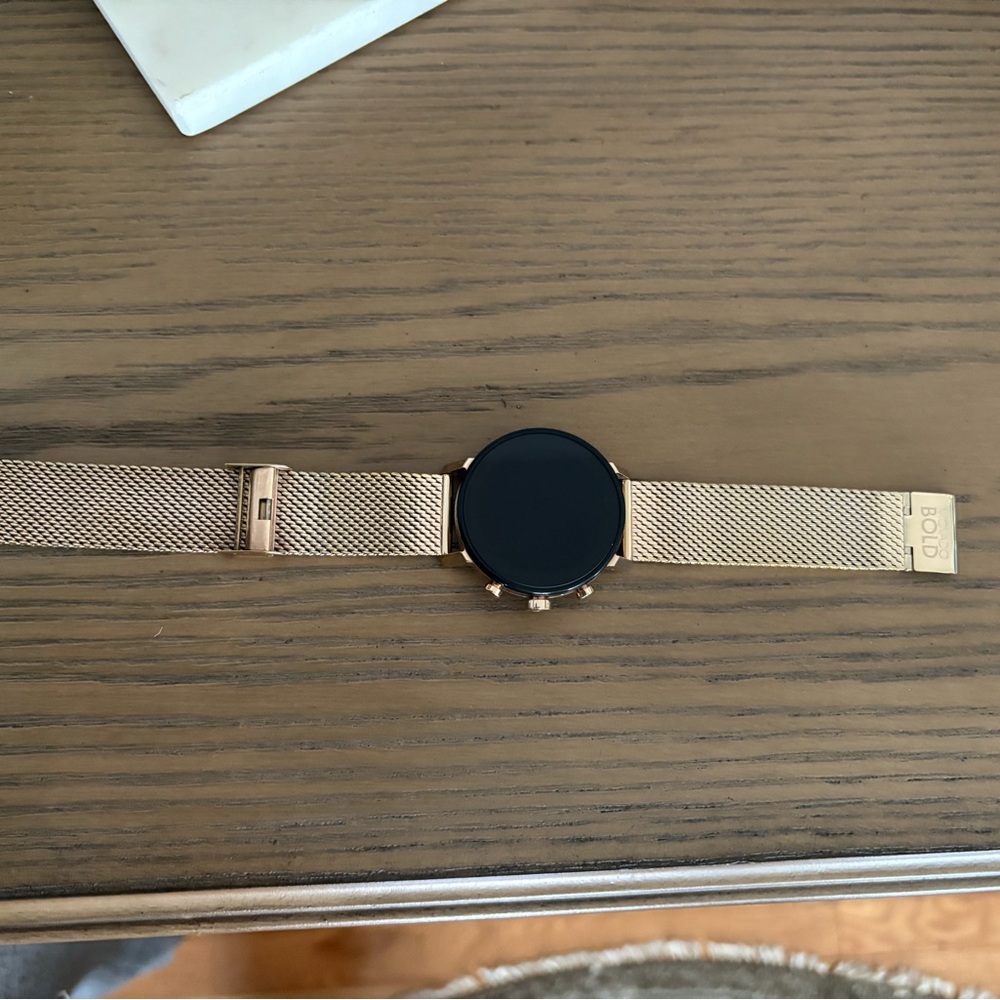 Movado Connect RoseGold  Smartwatch with Sleek Design
